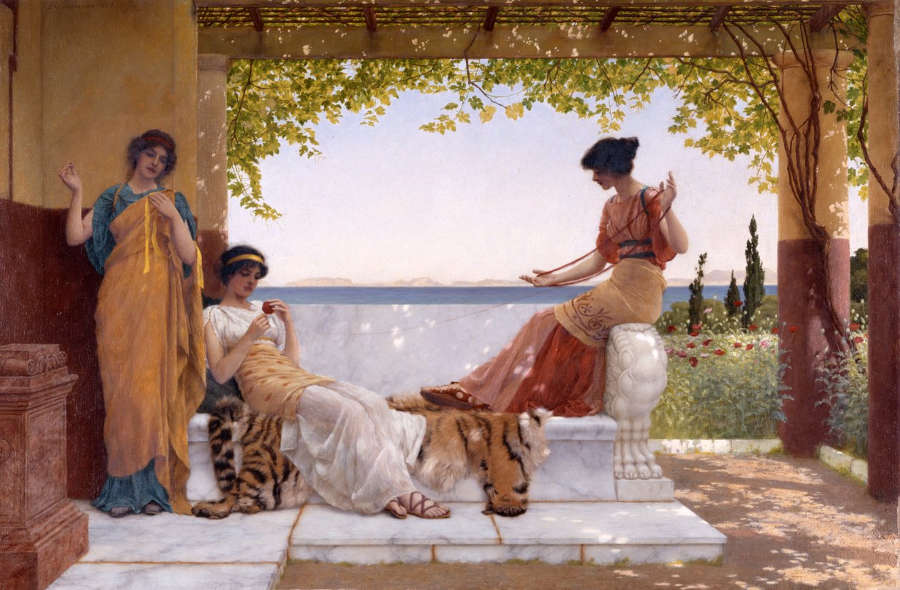 På balkongen av John William Godward