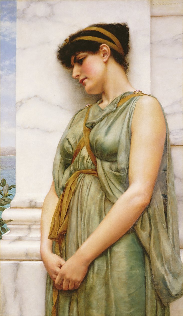 Pompeiansk jente av John William Godward