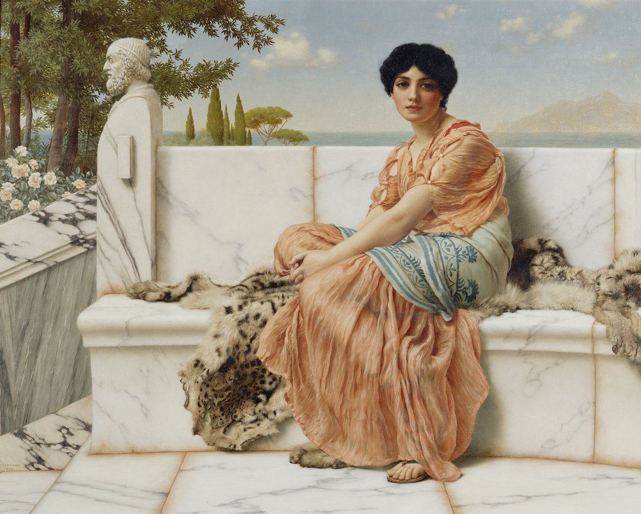 Reverie av John William Godward