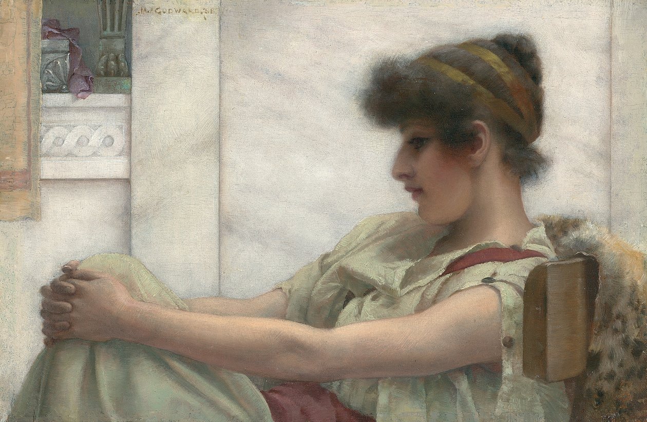 Reverie, 1888 av John William Godward