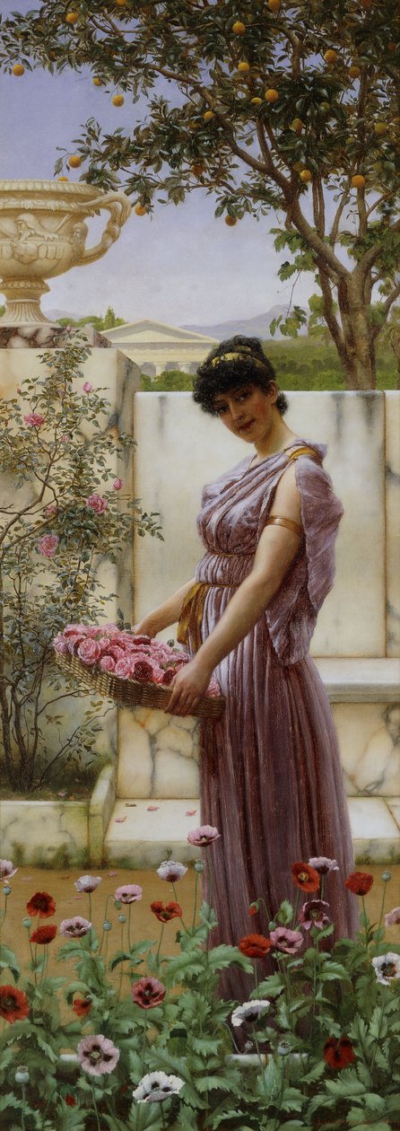 Venus-blomstene, 1890 av John William Godward
