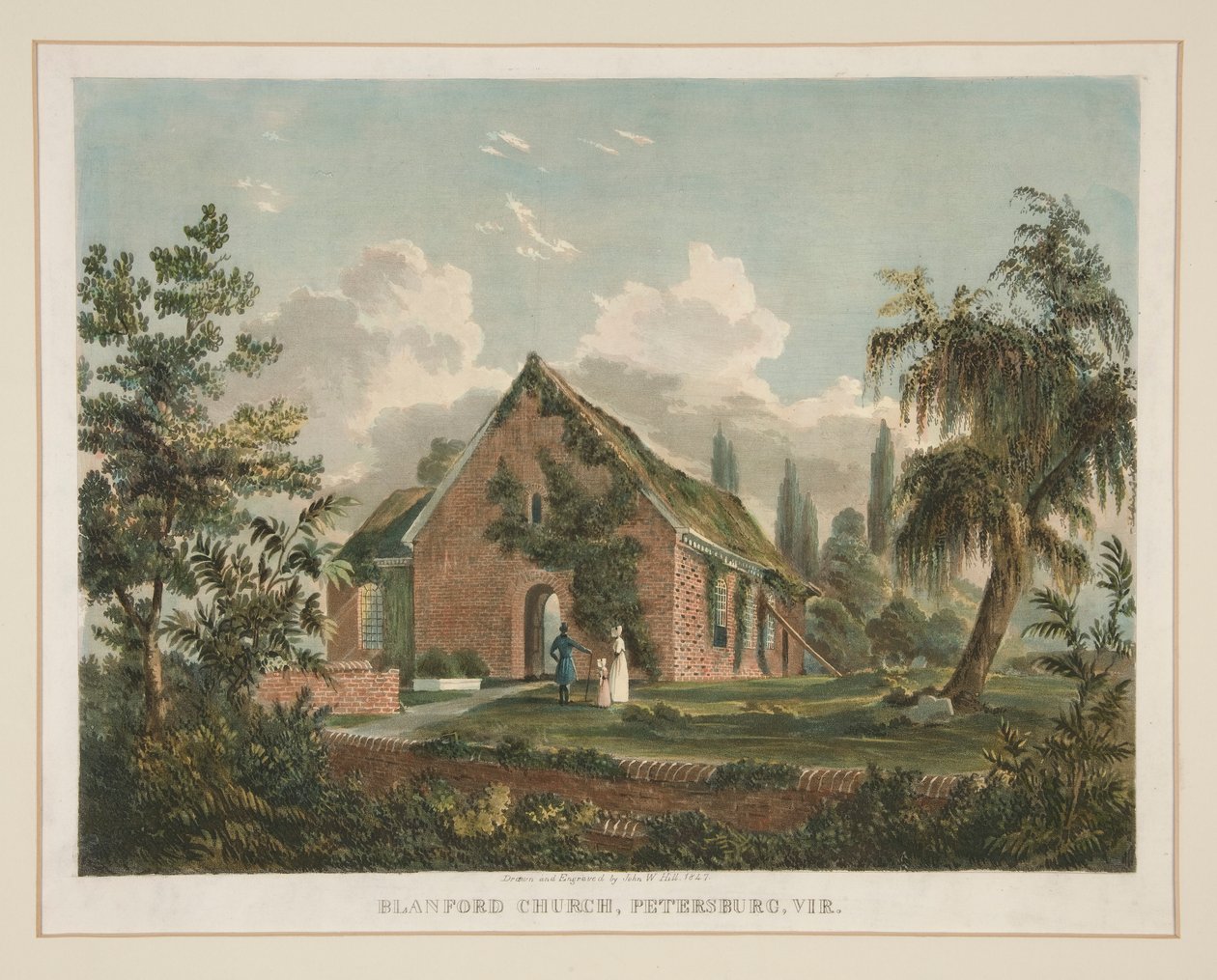 Blanford kirke, Petersburg, Vir. av John William Hill