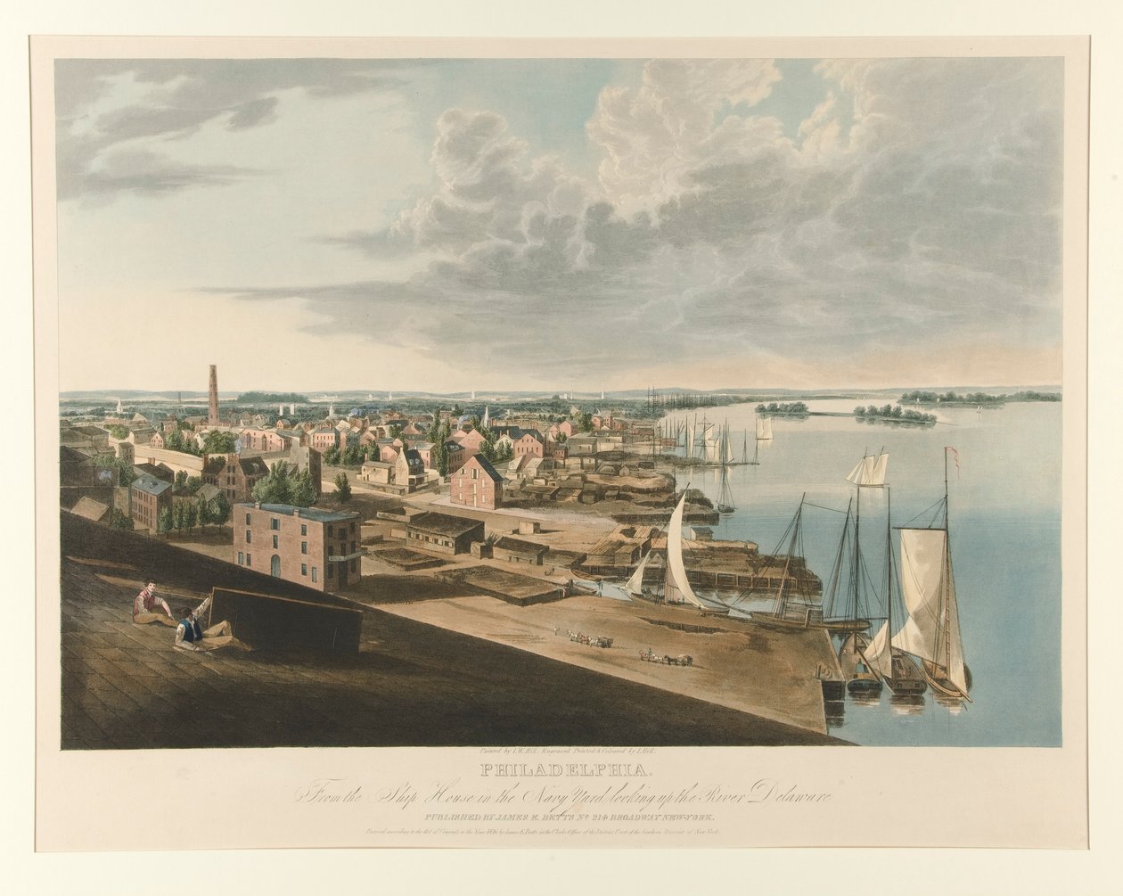 Philadelphia from the Ship House in the Navy Yard Looking up the River Delaware   1334201   no       norwegian Successfully Translated  Original: Study for "Astronomy," "The Sciences," Library of Congress, Washington D.C. Translat: Study for "Astronomy," " av John William Hill