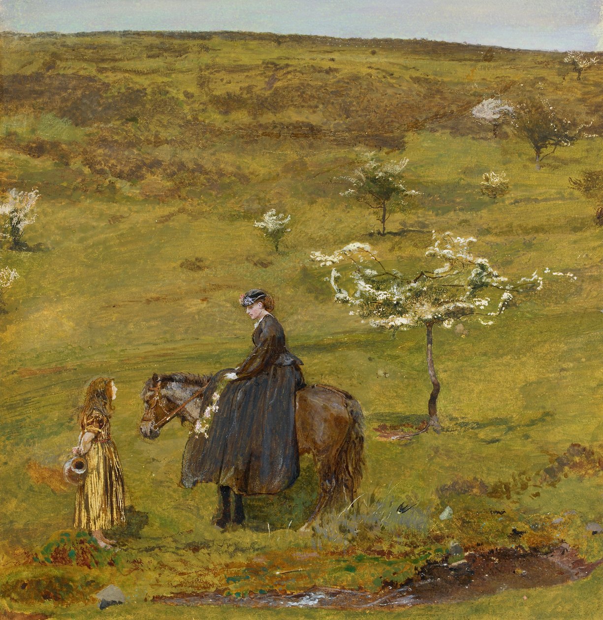 May on the Hill, slutten av 1800-tallet av John William North