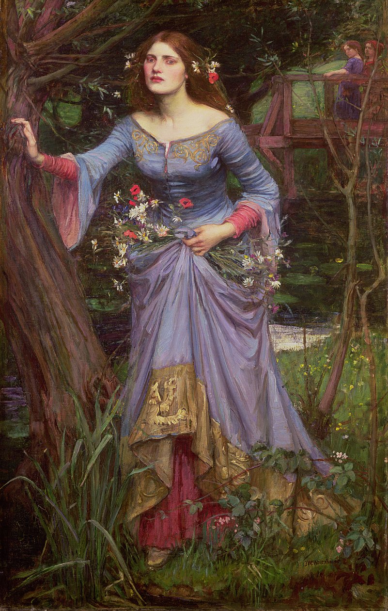 Ophelia, 1910 av John William Waterhouse