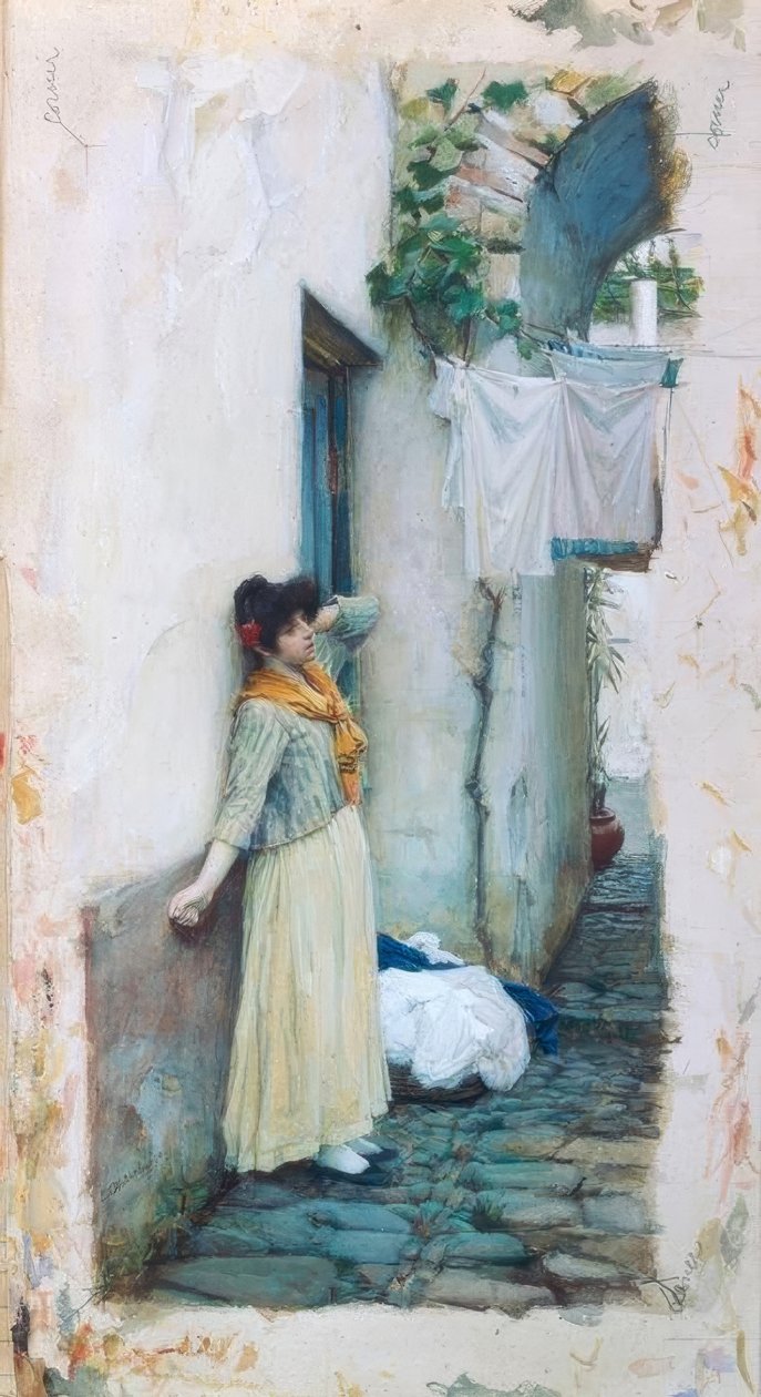 Hviler av John William Waterhouse
