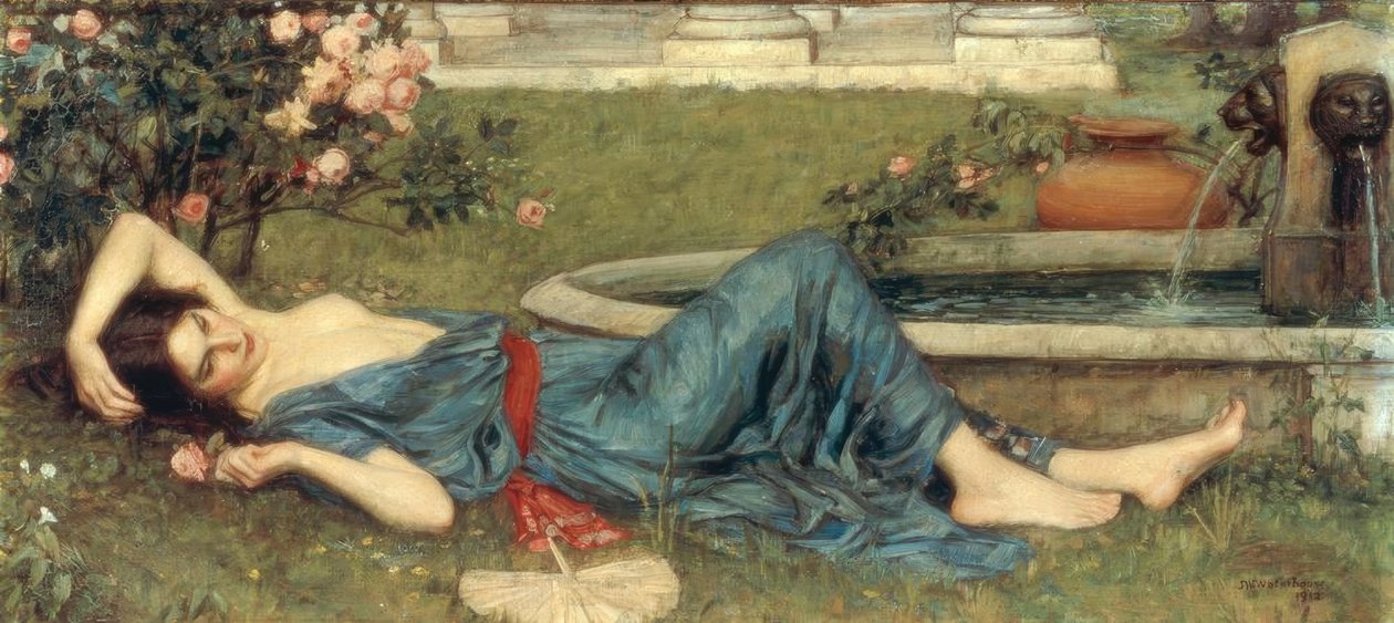 Søt sommer av John William Waterhouse