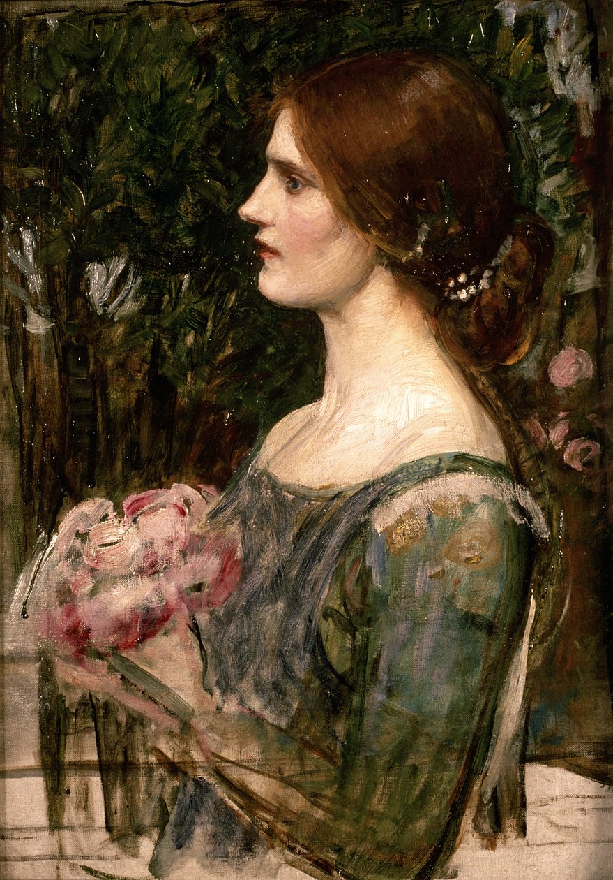 Buketten, ca. 1908 av John William Waterhouse