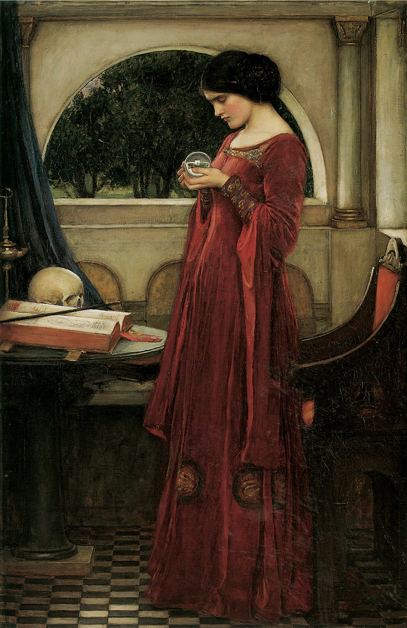 Krystallkulen av John William Waterhouse