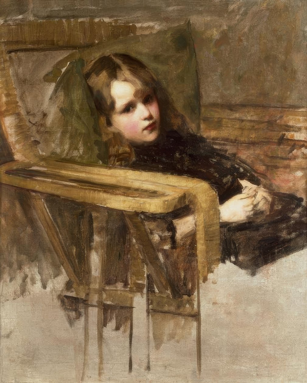 Lenestolen av John William Waterhouse