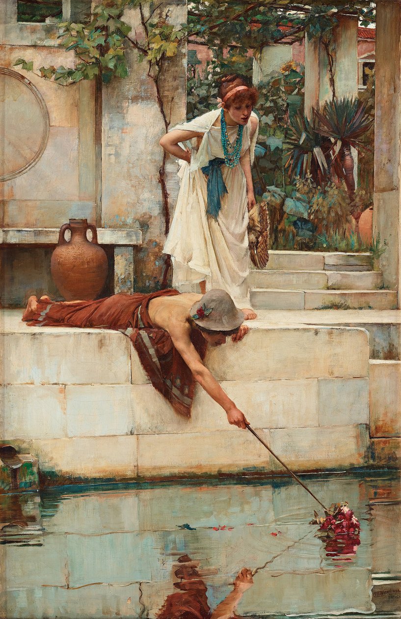 Redningen, c. 1890. av John William Waterhouse