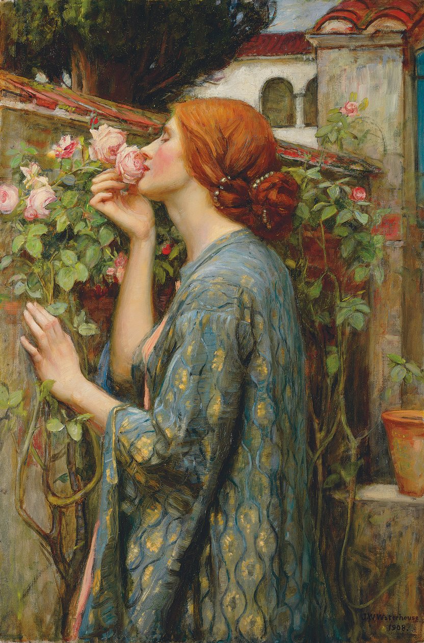 Rosens sjel av John William Waterhouse
