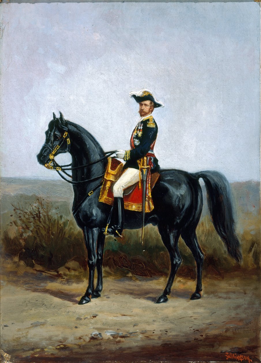 Portrett av general Georges Boulanger 1837-1891, ca. 1880. av John Williamson