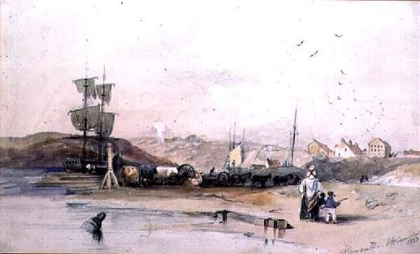 Alnmouth, Northumberland av John Wilson Carmichael