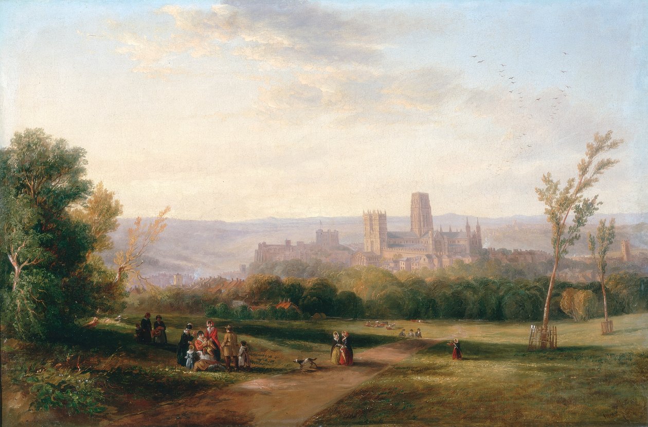 Durham, 1841 av John Wilson Carmichael