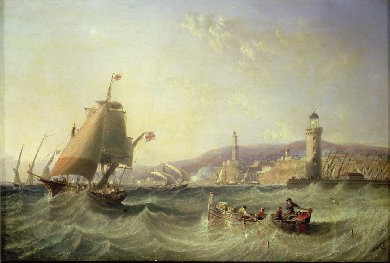 Genova, 1862 av John Wilson Carmichael