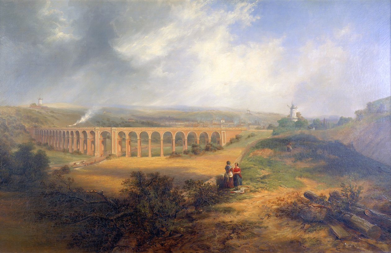 Rastricks viadukt, London Road, Brighton av John Wilson Carmichael