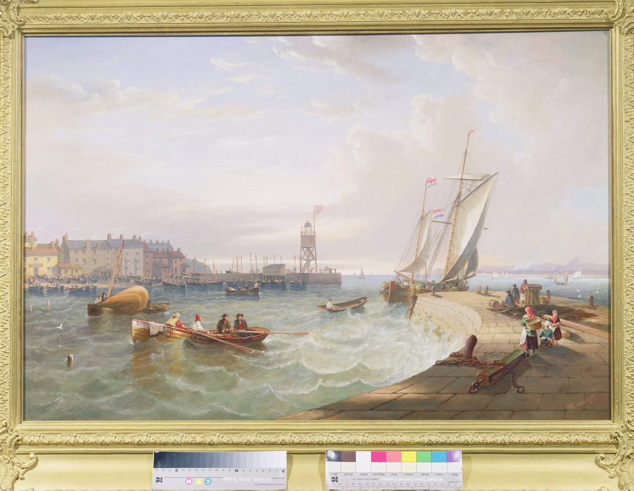 Havnen i Hartlepool av John Wilson Carmichael