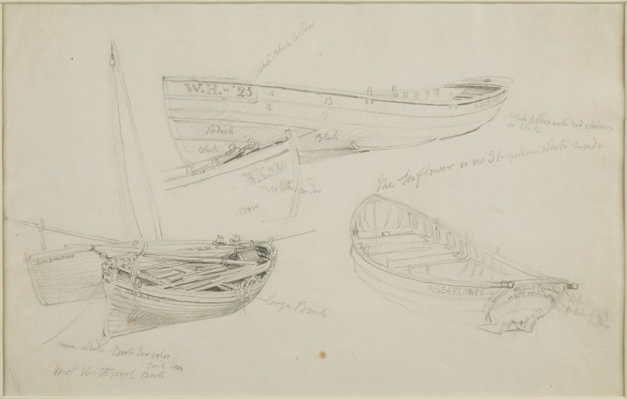 West Hartlepool båter av John Wilson Carmichael