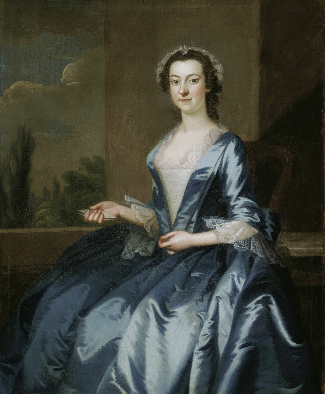 Portrett av en kvinne av John Wollaston