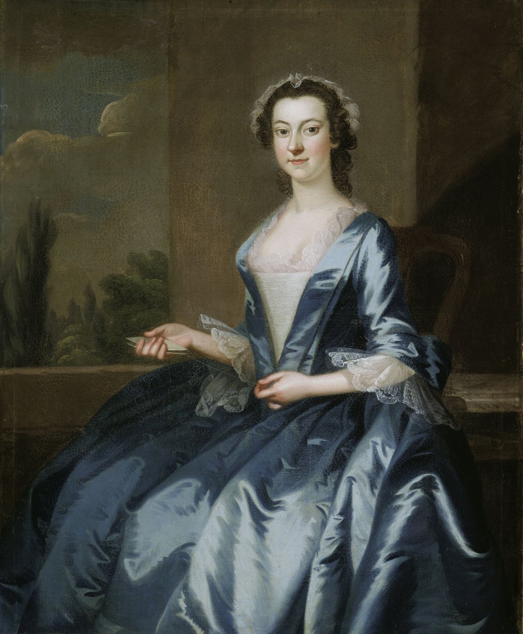 Portrett av en kvinne av John Wollaston