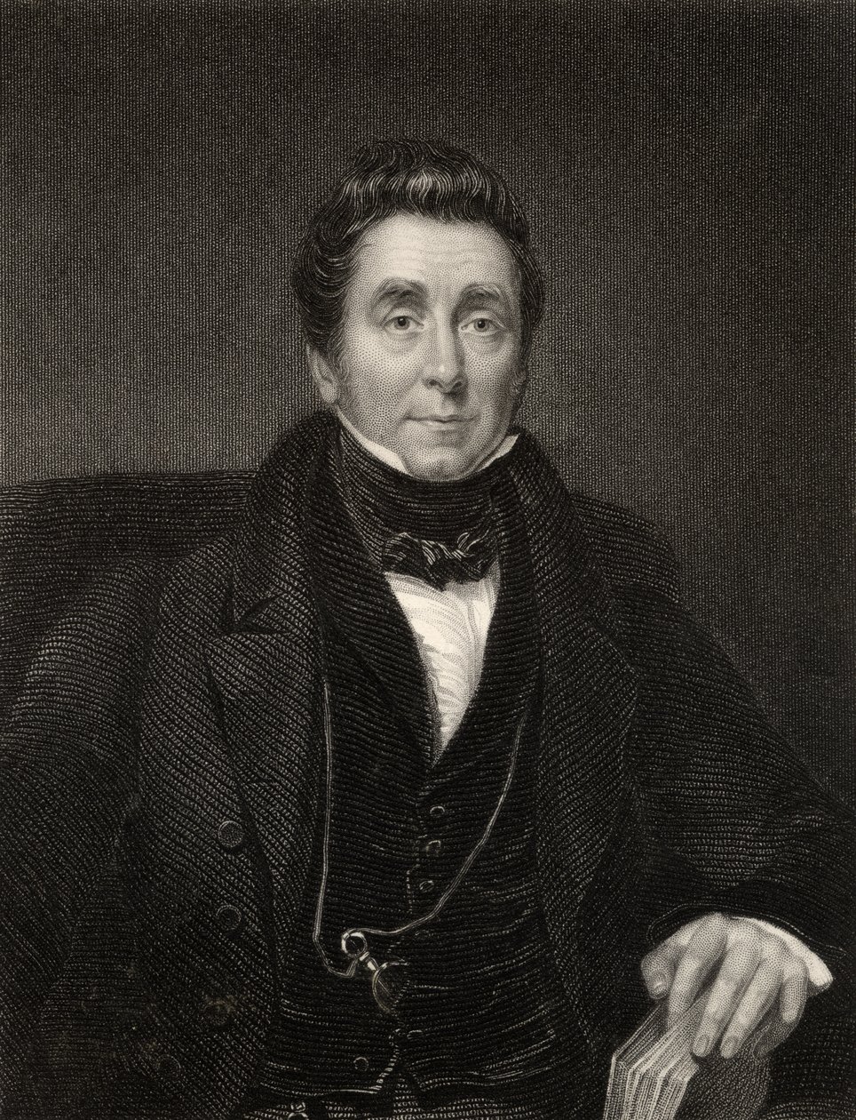 James Johnson, gravert av W. Holl, fra 