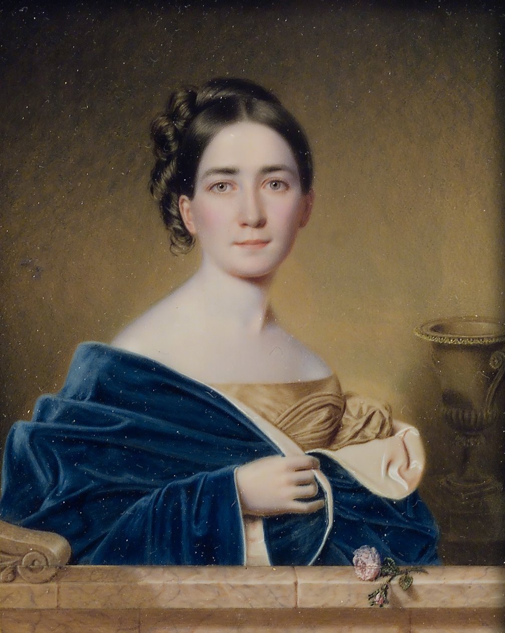 Mrs. John Wood Dodge Mary Louise Dodge, 1836. av John Wood Dodge