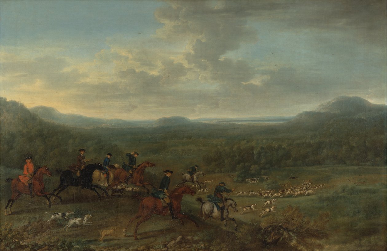 En revejakt, ca. 1730-40 av John Wootton