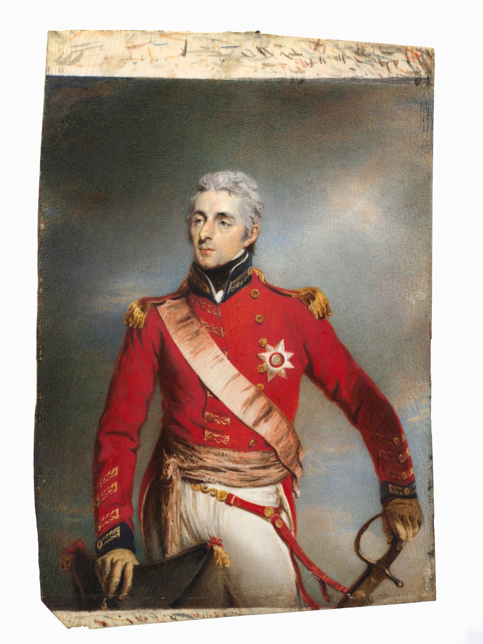 Portrett av Arthur Wellesley, senere 1. hertug av Wellington, ca. 1806-1807. av John Wright