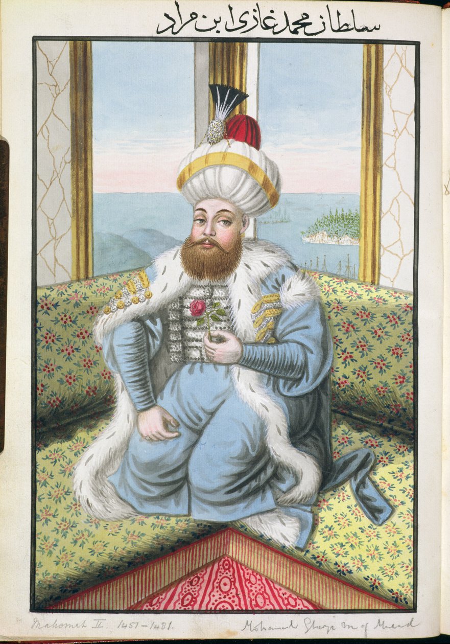 Mehmed II (1432–81) kalt «Fatih», Erobreren av John Young