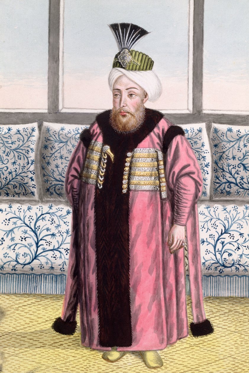 Mustafa II, osmansk keiser, 1808 av John Young
