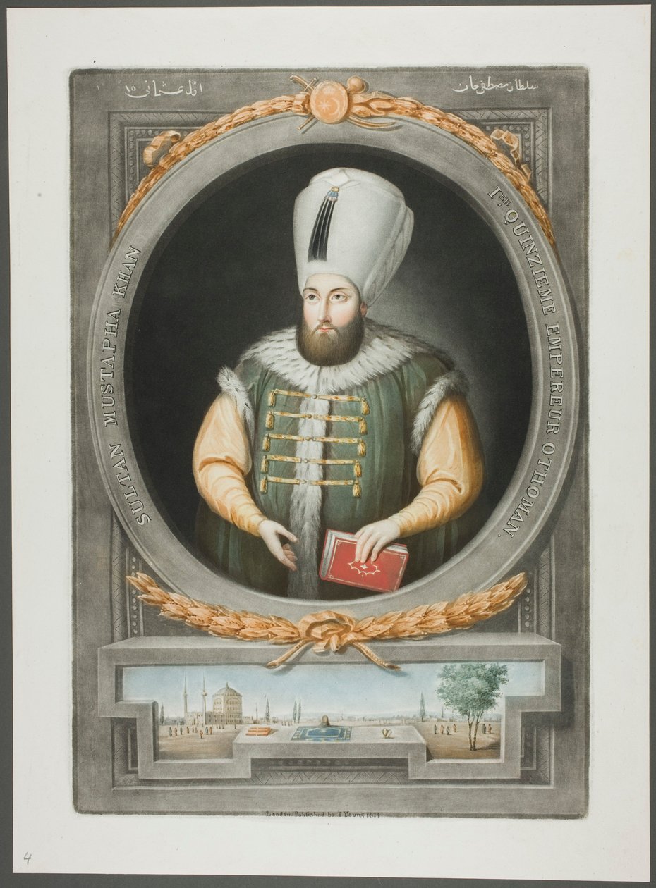Mustapha Kahn, fra Portraits of the Emperors of Tyrkia av John Young