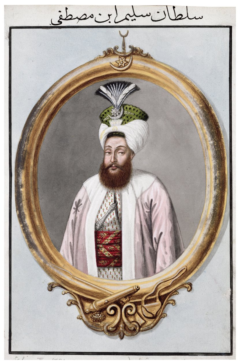 Selim III, osmansk keiser, 1808 av John Young