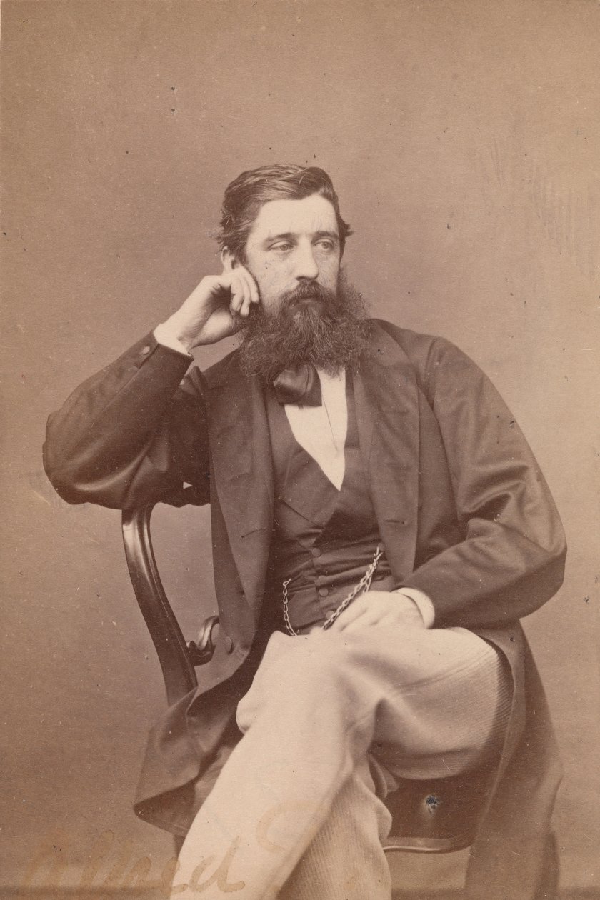 Alfred Pizzey Newton, 1860-tallet. av John and Charles Watkins