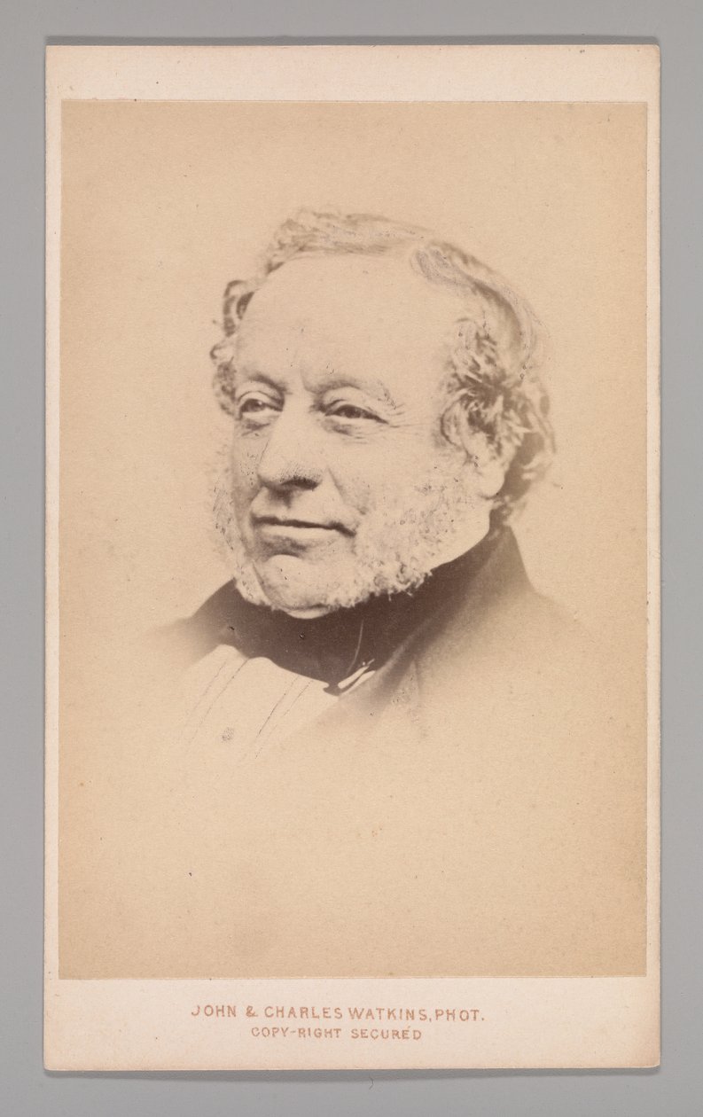 Sir Charles Barry, 1860-tallet. av John and Charles Watkins