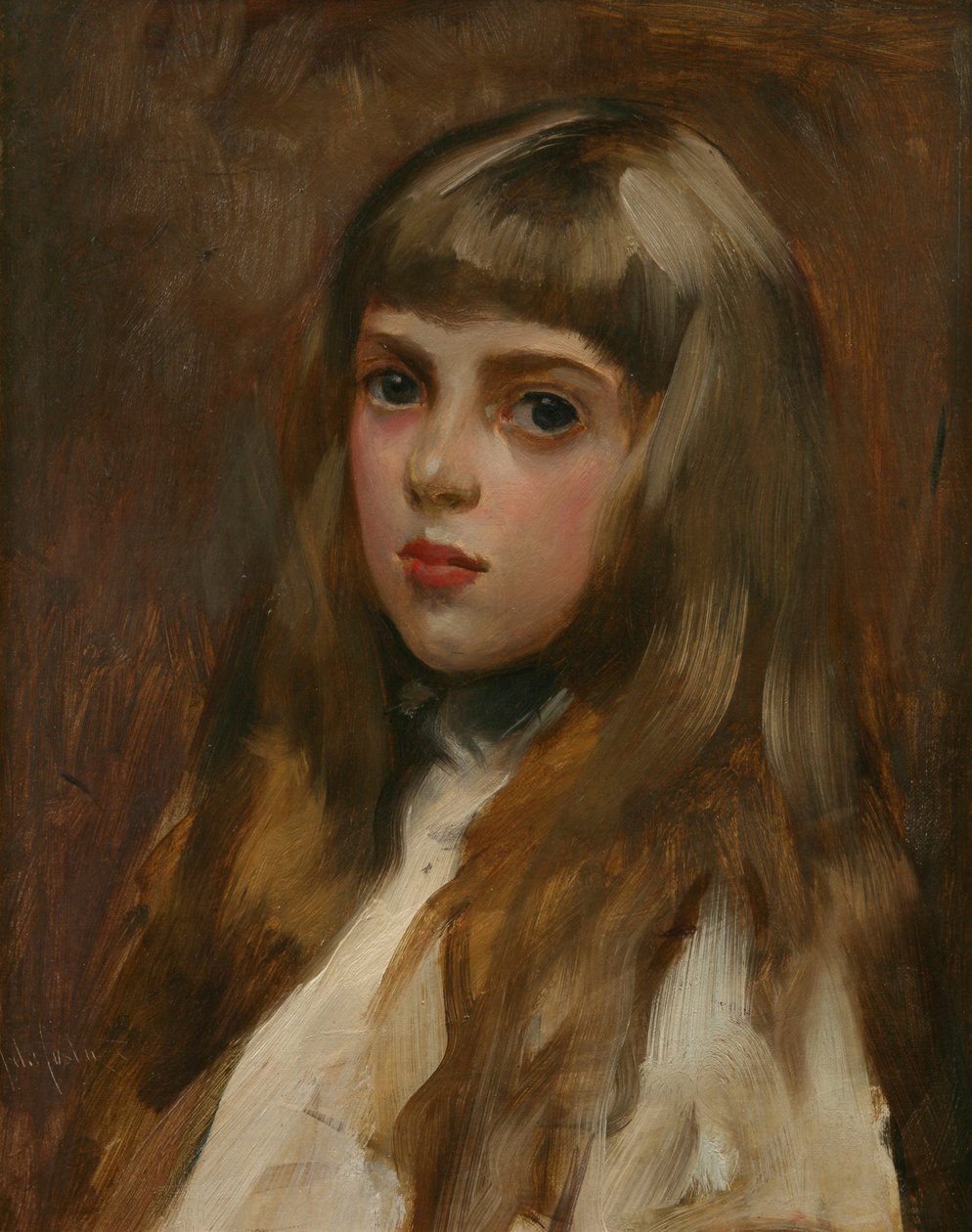 Portrett av Marjorie Armstrong, ca. 1895 av John da Costa