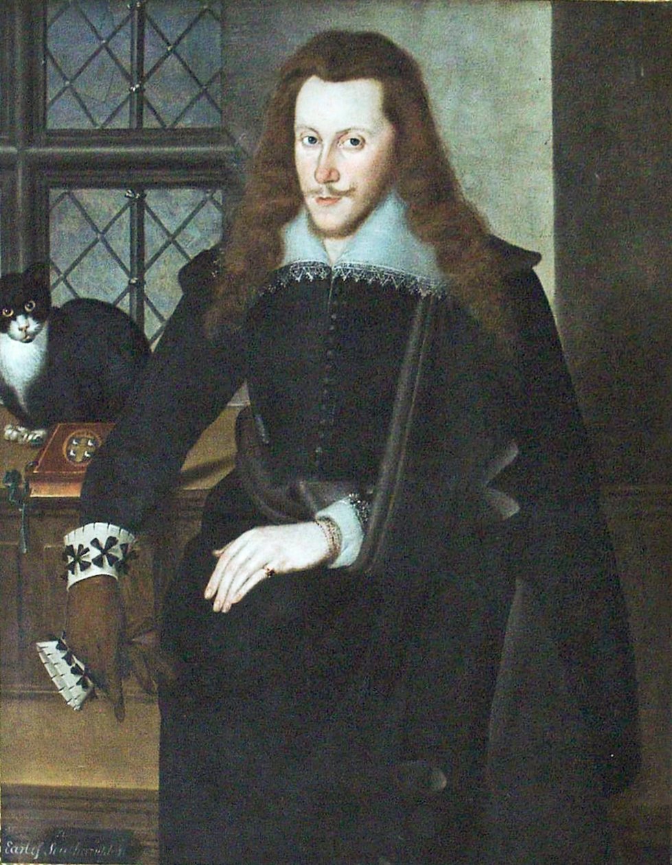 Portrett av Henry Wriothesley, 3. jarl av Southampton av John de (attr.to) Critz