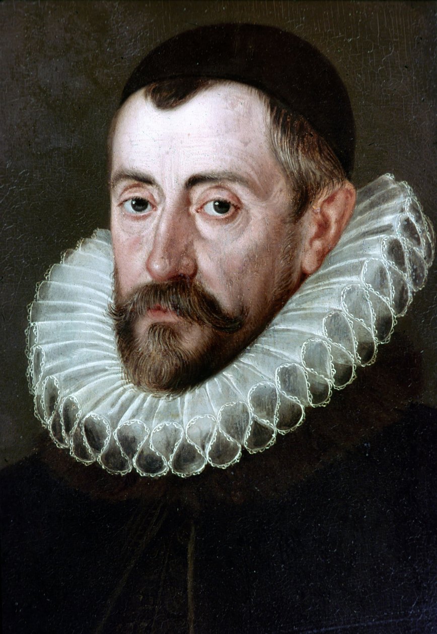 Sir Francis Walsingham (v.1532-1590), engelsk politiker (maleri av J.de Critz).London National Portrait Gallery av John de Critz