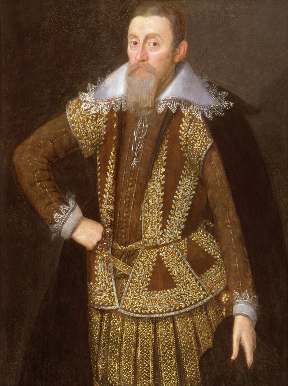 William Parker, 4. baron Monteagle og 11. baron Morley (1575-1622) av John de Critz