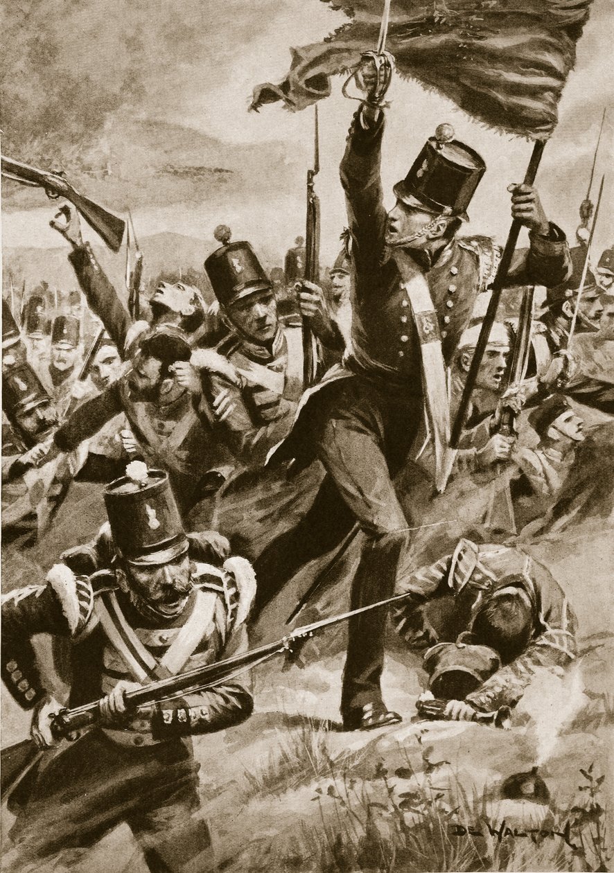 Fremrykningen av Light Division ved Alma, 29. september 1854 av John de Walton