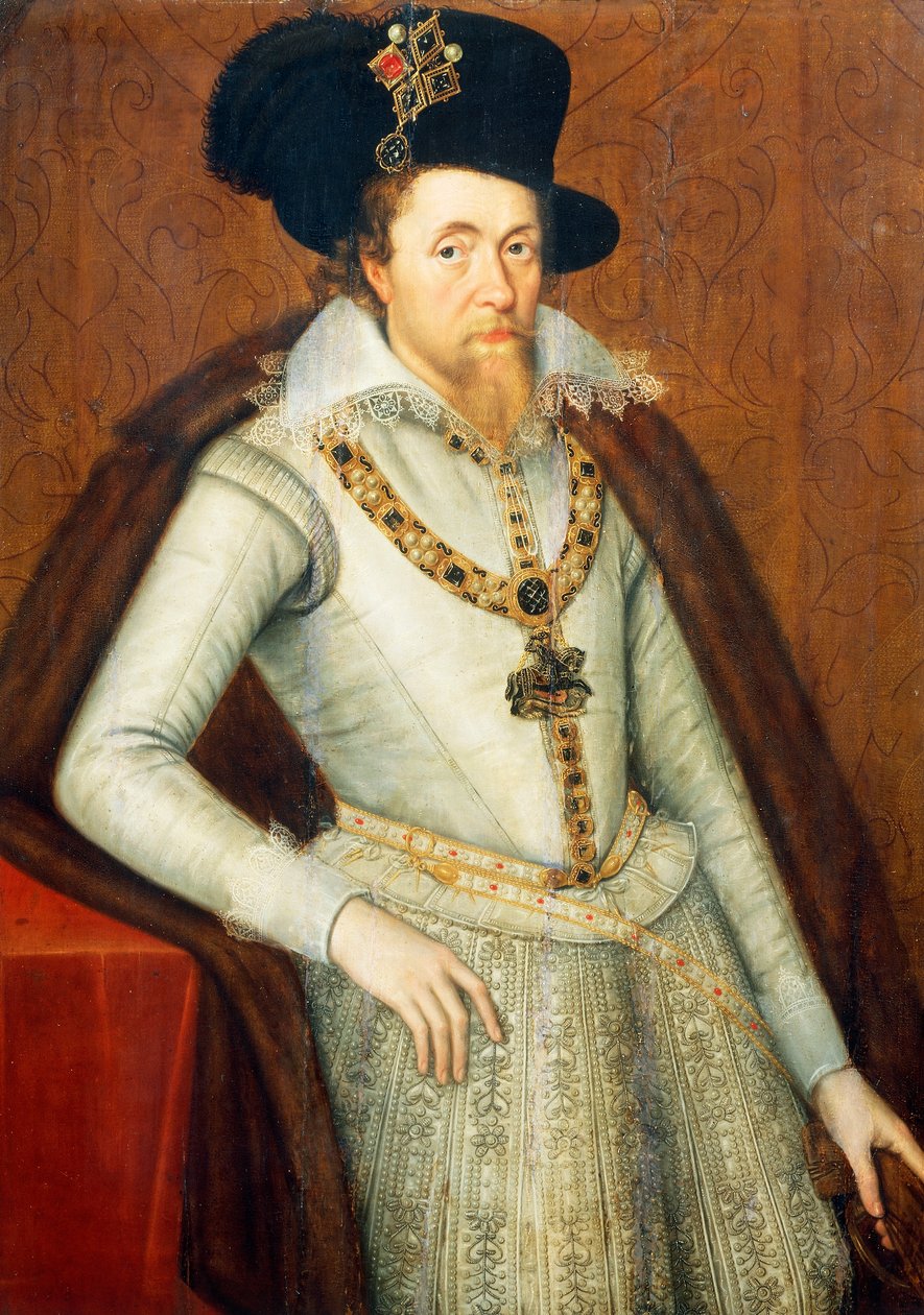 Portrett av James Stuart (Edinburgh av John de the Elder Critz