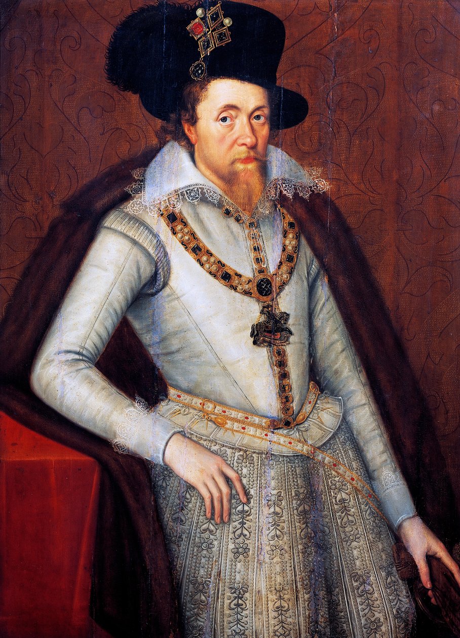 Portrett av James Stuart (Edinburgh av John de the Elder Critz