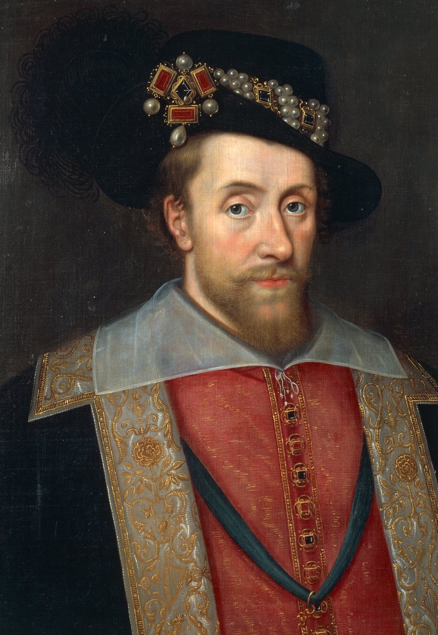 Portrett av James Stuart (Edinburgh av John de the Elder Critz