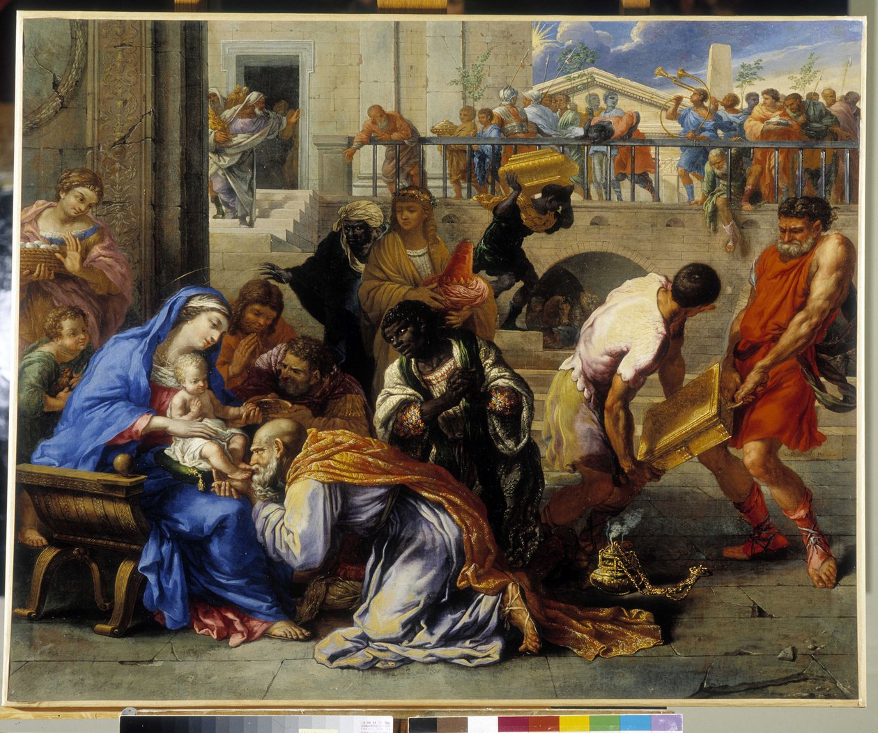Tilbedelse av magiene av John the Baptist of Beadan