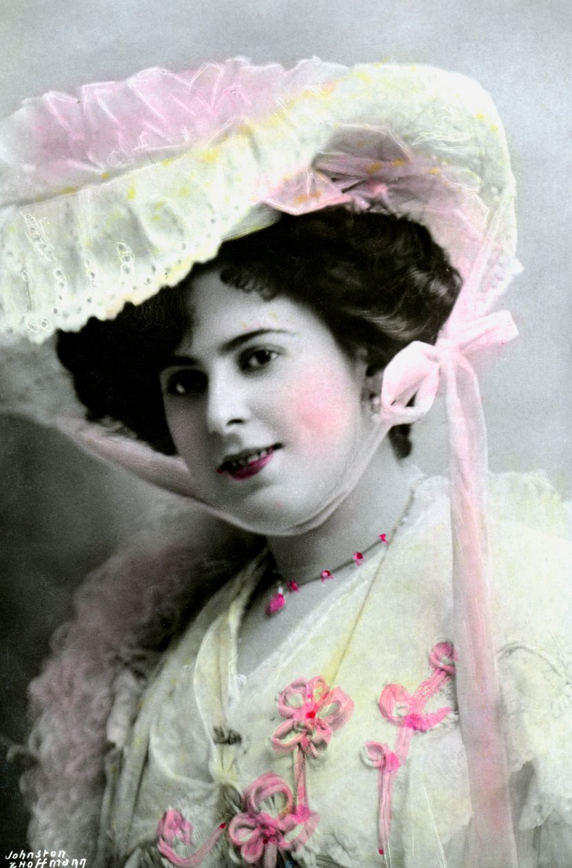 Gaynor Rowlands 1883-1906, engelsk skuespillerinne, tidlig på 1900-tallet. av Johnston and Hoffman