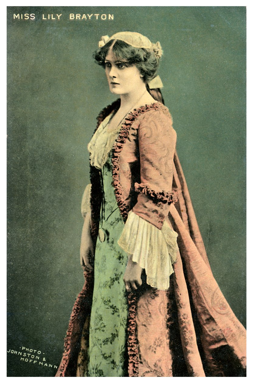 Lily Brayton , britisk skuespillerinne, ca 1900-1919. av Johnston and Hoffman