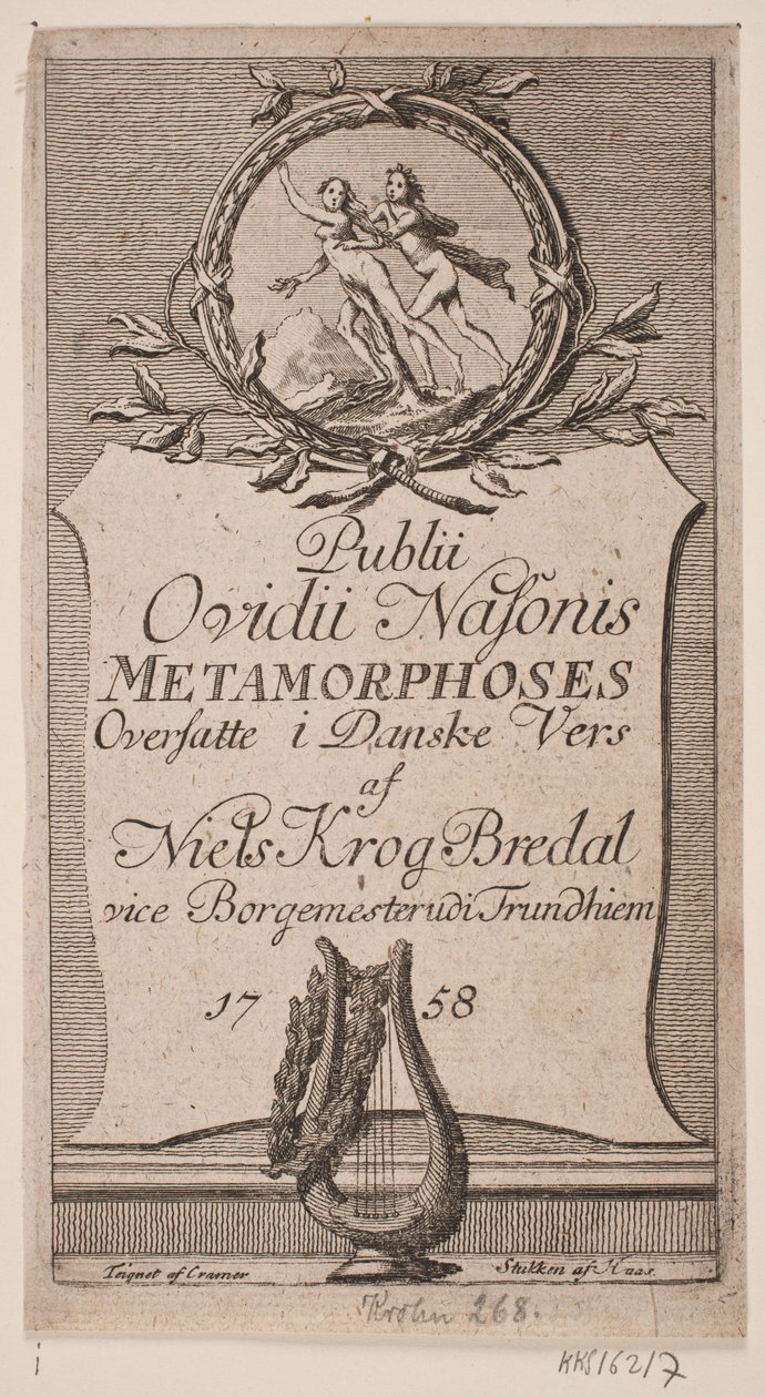 Titelblad "The Metamorphoses of Ovid