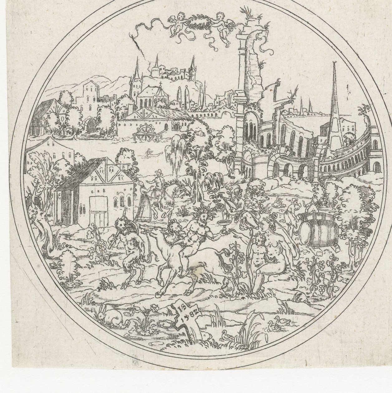 Silenus Bottoms of Bowls: Landscapes with Biblical and Mythological Depictions (serietittel) av Jonas Silber