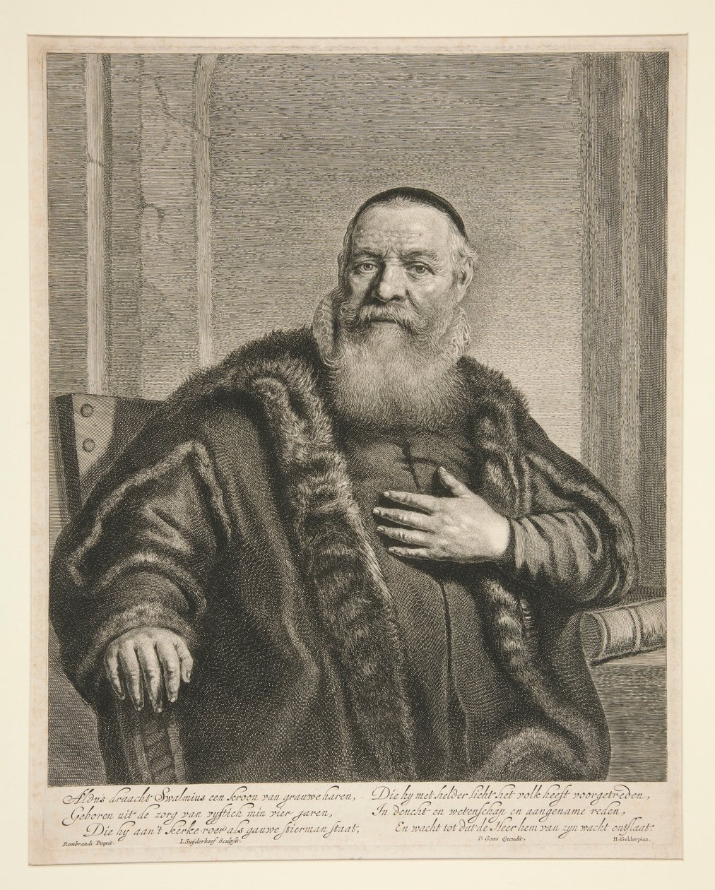 Eleazar Swalmius (1582?-1652) av Jonas Suyderhoef