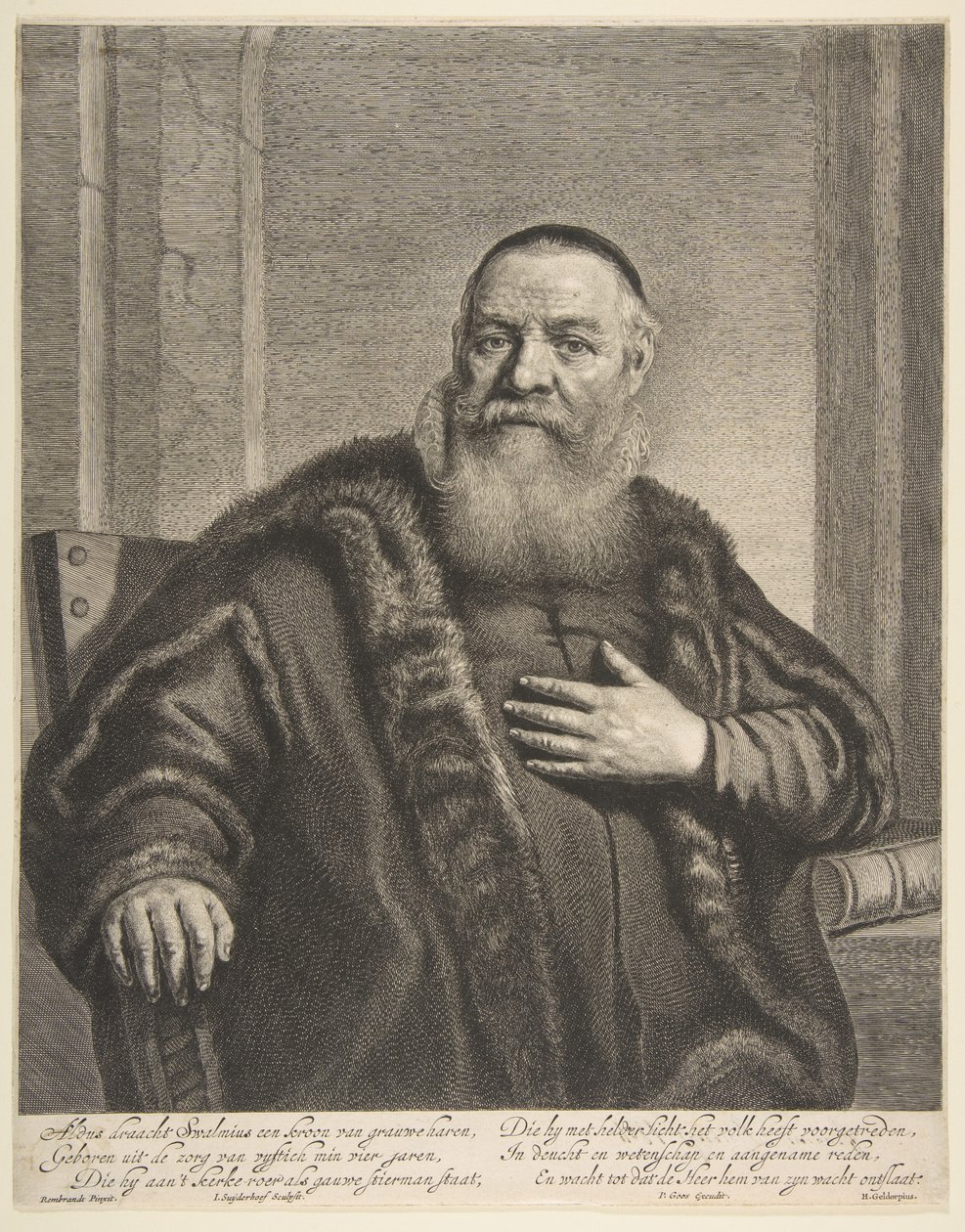 Portrett av Eleazor Swalmius.n.d. av Jonas Suyderhoef